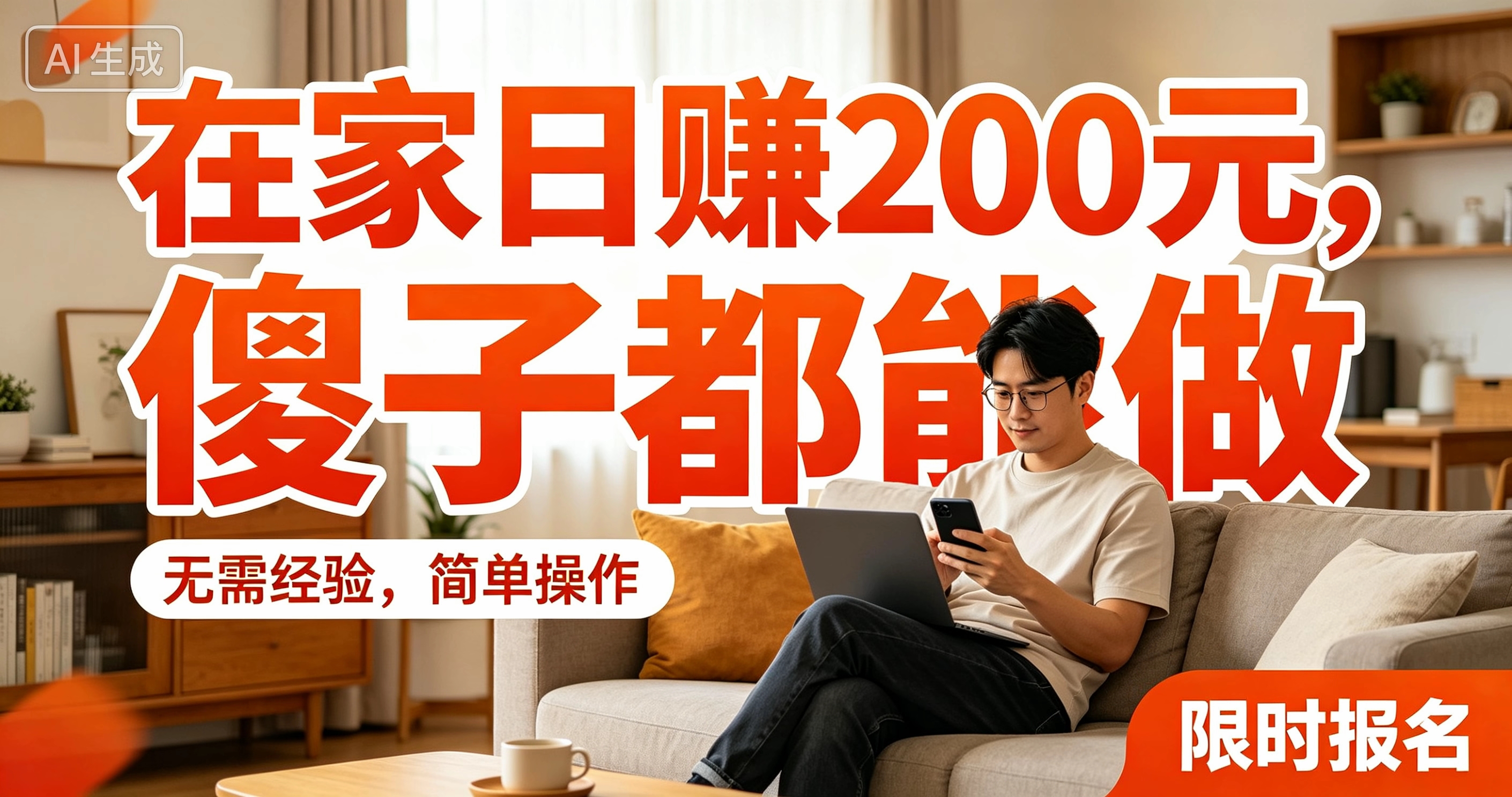 在家日赚200